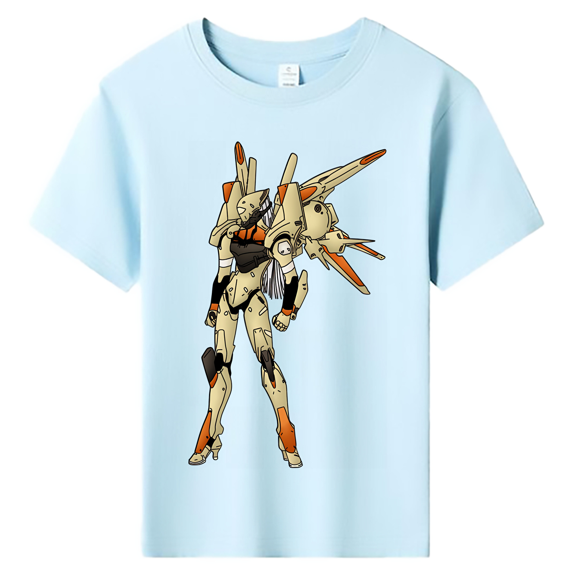 （画像用） EVA 新世紀エヴァンゲリオン 綿100％キッズTシャツ（フロントプリント）